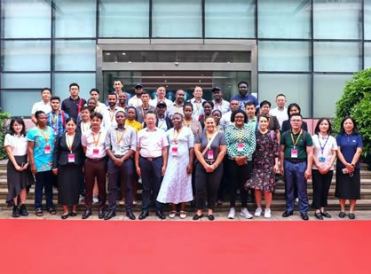 中国商务部国际研修班参观访问大奖国际·(中国游)官方网站公司