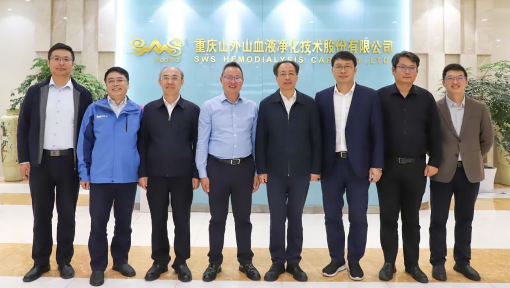 中国工程院院士、重庆大学校长王树新莅临大奖国际·(中国游)官方网站公司调研